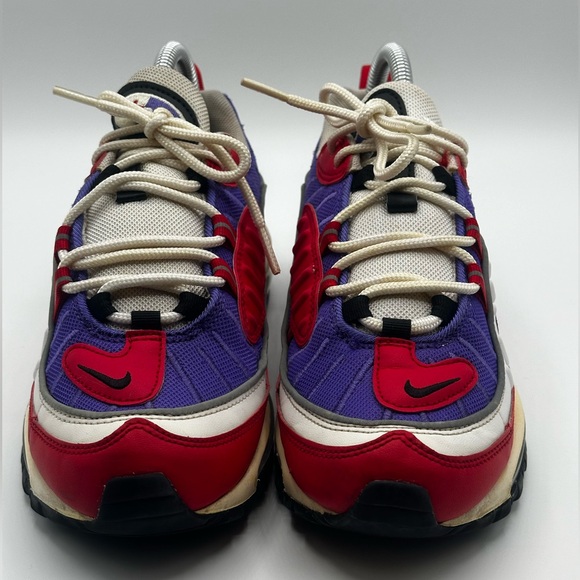 Nike Air Max 98 Psychic Purple/University Red Women's Shoes - Picture 5 of 6